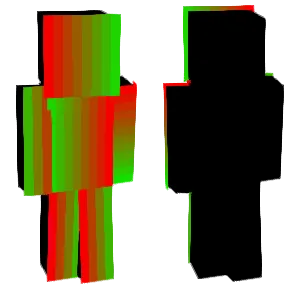 Green-red skin