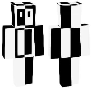 Black and white