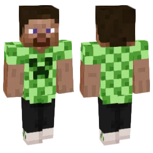 15th Anniversary Creeper Steve