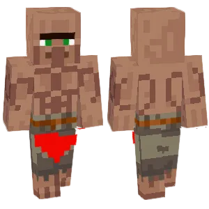 Violent villagers in big shorts