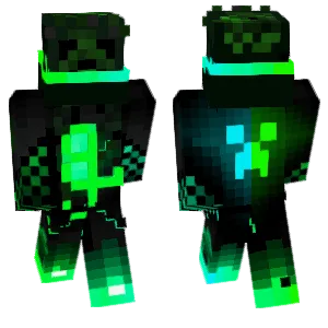 Neon Green Blue Crawler LJB