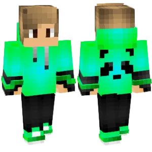 Green Panda Boy