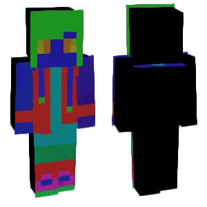 Colorful square block