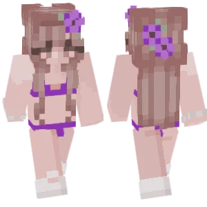 purple bikini👙
