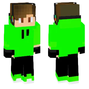 Green player