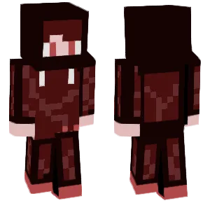 red eyeshadow