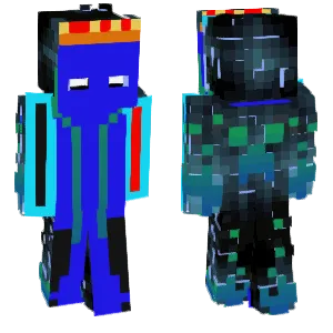 Deep sea blue