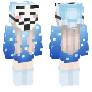 Hacker Face Girl