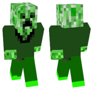 suited up creeper - Minecraft Skin | McSkins