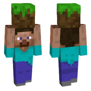 Steve holding mc