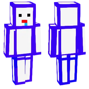 Blue and White Kid