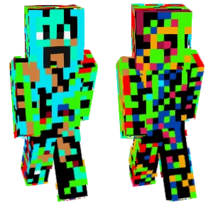 He lost in the pigment competition.