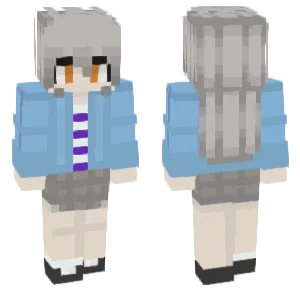 Still silver fur, but modified (details rectified).