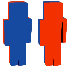 Red and Blue