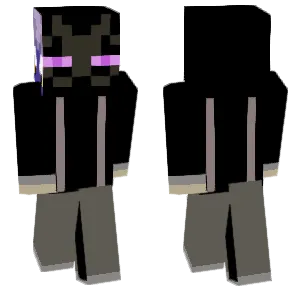 The Enderman wearing Kunkun's clothes.