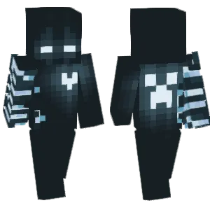 Herobrine with Creeper Mark