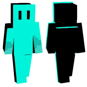 Blue figure