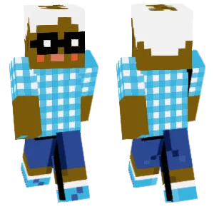 Old man (in blue clothes)