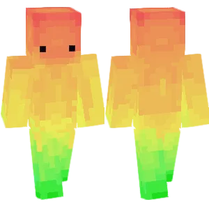 Rainbow popsicle