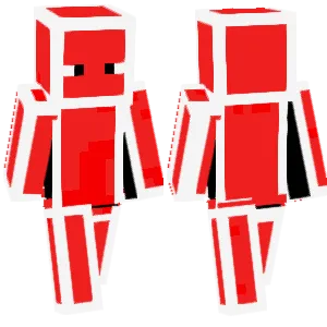Enhanced version of a replica: a blob of red.