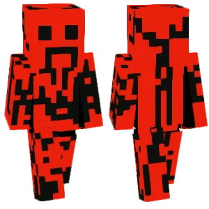 Blackened Creeper Robot
