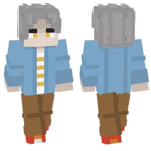 White fur (leg detail modification)