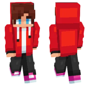 Red-clothed boy