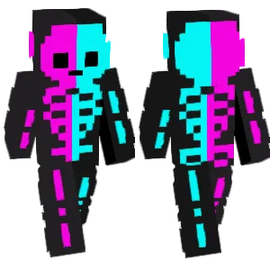 Neon Skeleton