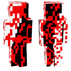 Blood-red Black and White People