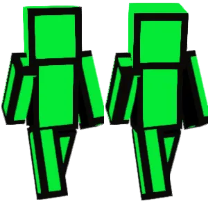 The little green who is too ashamed to show their face.