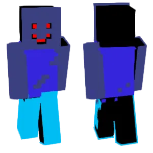 Blueberry-flavored small buns