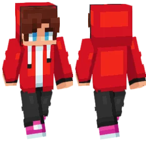 Red clothed boy