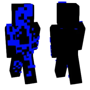 Blue-faced one