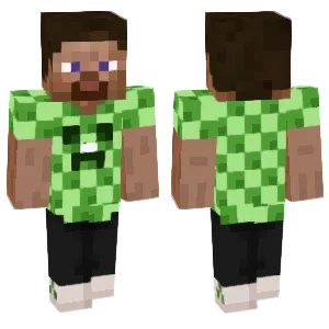 15th Anniversary Creeper Steve