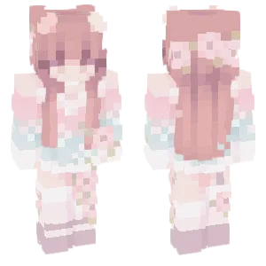Soft cotton candy.