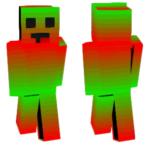 Red and green