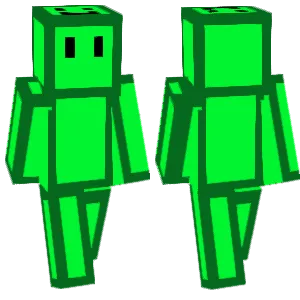 A green lump.
