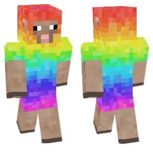 Rainbow candy