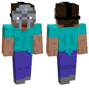 Wolf faced Steve