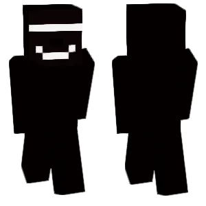 The Smiling Man in Black
