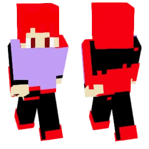 Some transparent red boys.