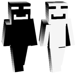 Black and white CP, please avoid.