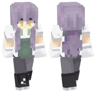 I have purple hair.