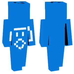 Blue little person