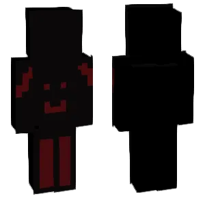 Evil little black man