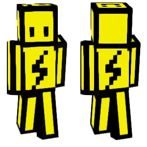 A big lump of yellow.