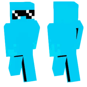 Pure blue sunglasses
