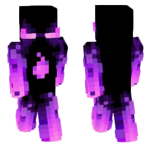 Slim fire enderman