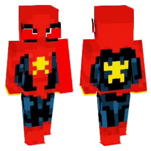 Spider-Man Red Eye Laser Golden Chest