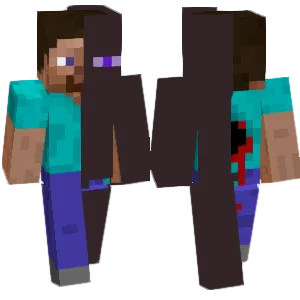 Infected by Steve's Enderman